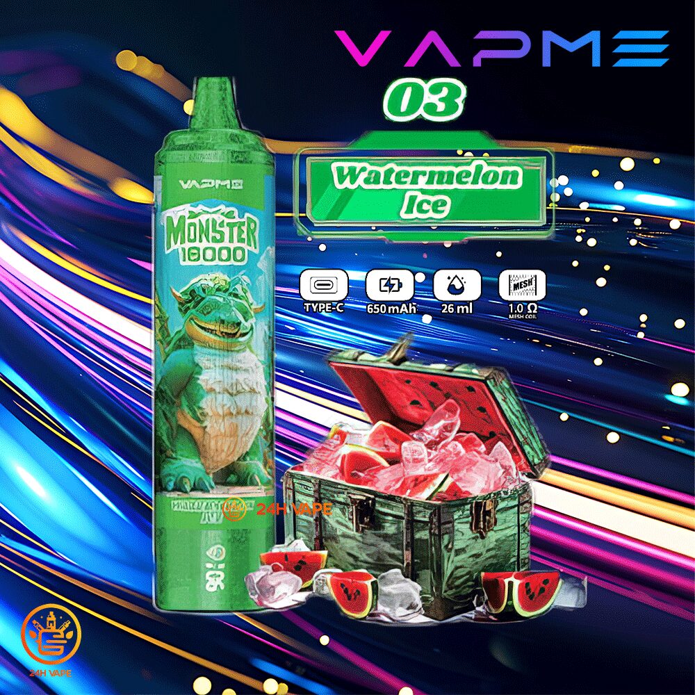 VAPME Monster 16000 Puffs LED Display Edition Disposable random flavor option image