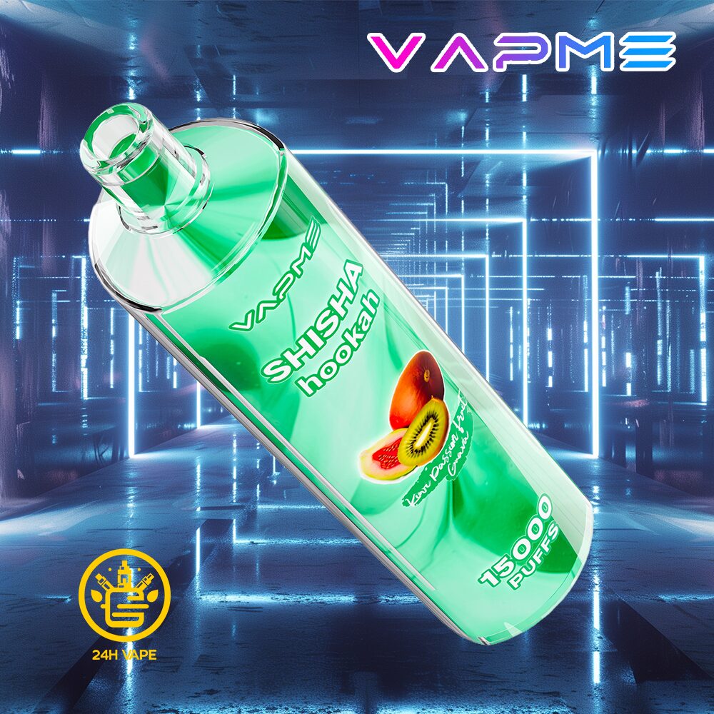 Vapme Shisha Hookah 15000 Puffs Original Edition Rechargeable Disposable Vape in Random Flavors 32beb6fd flavor