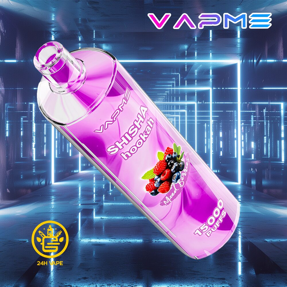 Vapme Shisha Hookah 15000 Puffs Original Edition Rechargeable Disposable Vape in Random Flavors 4e99f1b3 flavor