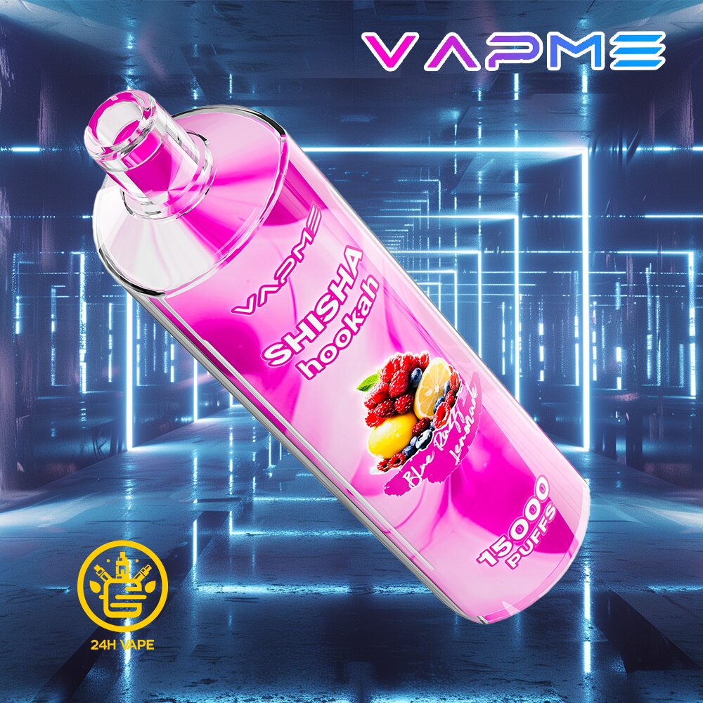Vapme Shisha Hookah 15000 Puffs Original Edition Rechargeable Disposable Vape in Random Flavors flavor