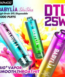 VAPMOD BABYLIA 15000 15K Puffs Edition DTL Disposable product image