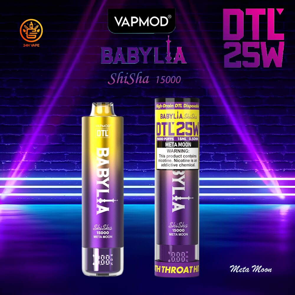 VAPMOD BABYLIA 15000 15K Puffs Edition DTL Disposable random flavor option image