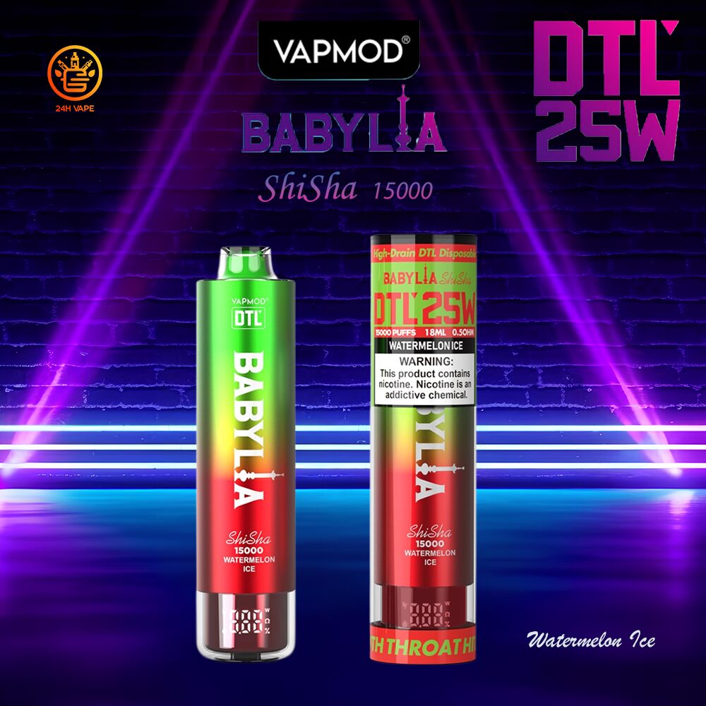 VAPMOD BABYLIA 15000 15K Puffs Edition DTL Disposable random flavor option image