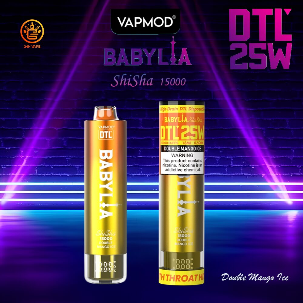 VAPMOD BABYLIA 15000 15K Puffs Edition DTL Disposable random flavor option image