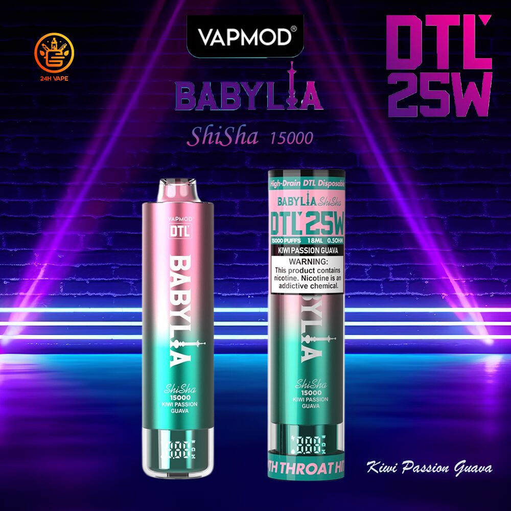 VAPMOD BABYLIA 15000 15K Puffs Edition DTL Disposable random flavor option image