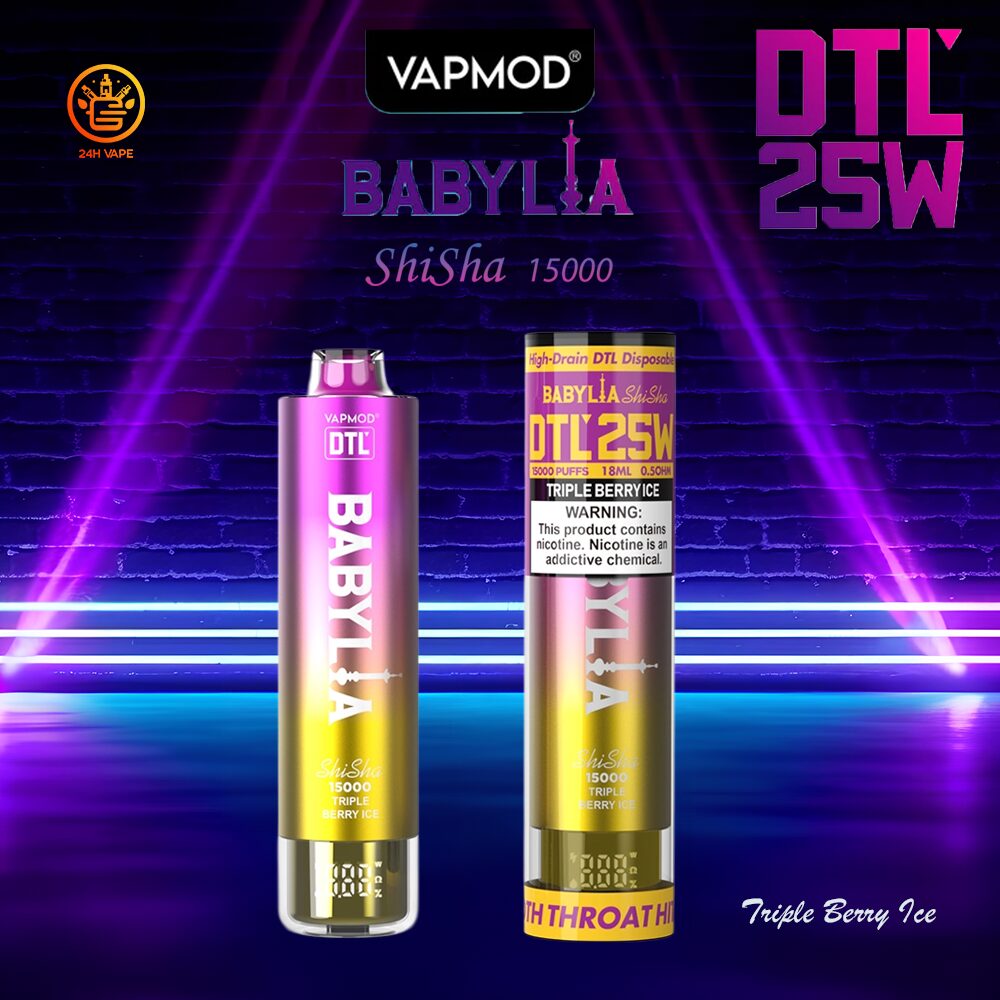 VAPMOD BABYLIA 15000 15K Puffs Edition DTL Disposable random flavor option image