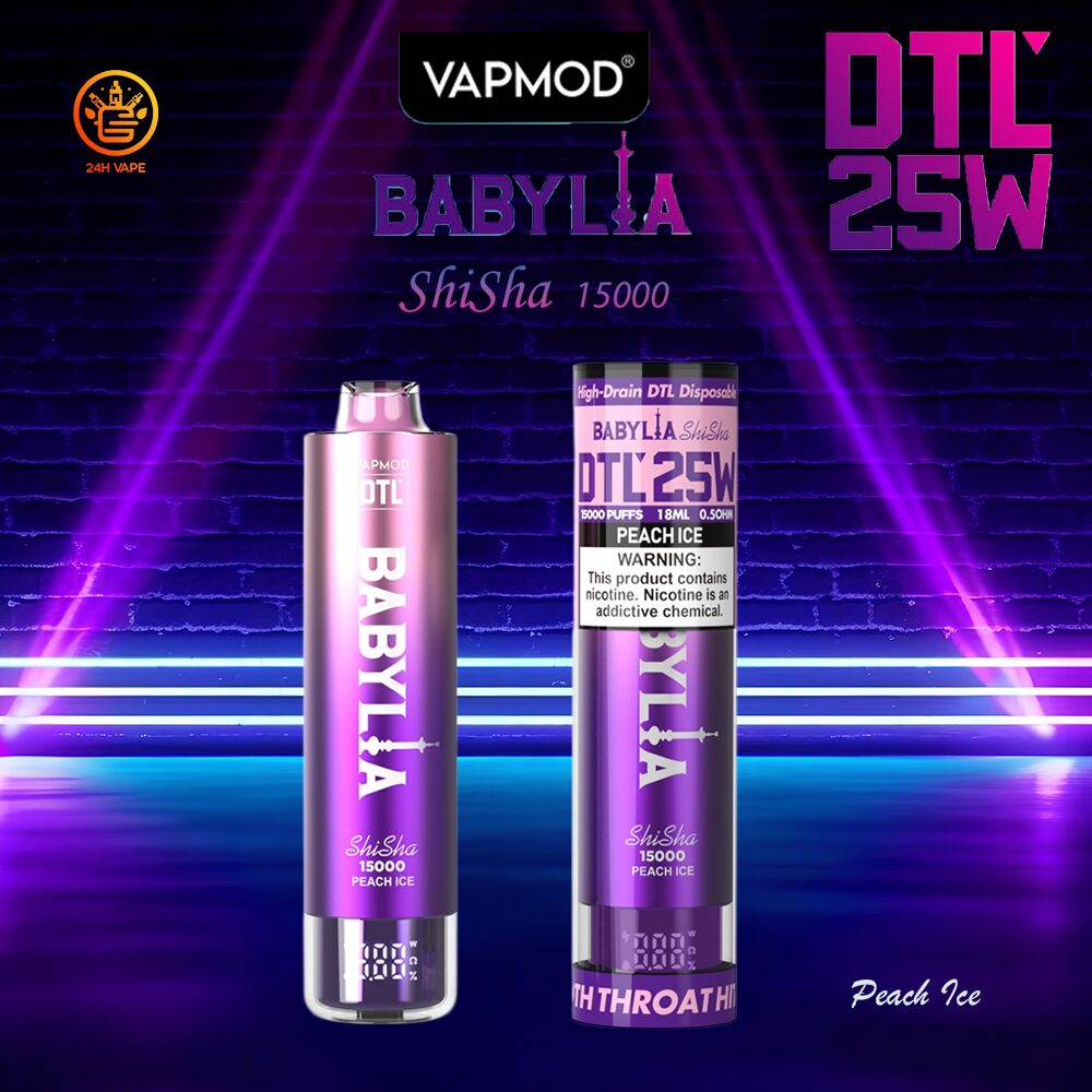 VAPMOD BABYLIA 15000 15K Puffs Edition DTL Disposable random flavor option image