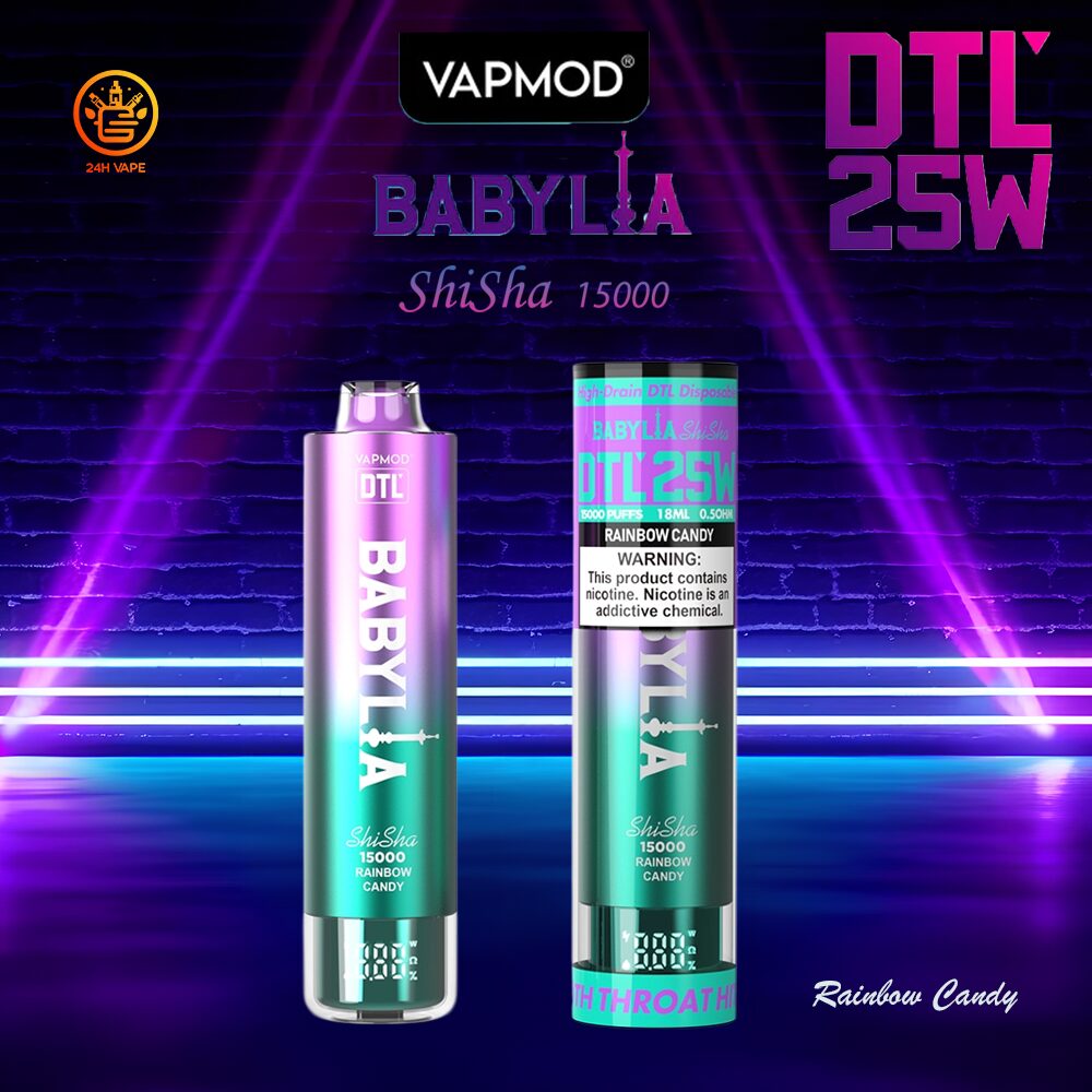 VAPMOD BABYLIA 15000 15K Puffs Edition DTL Disposable random flavor option image