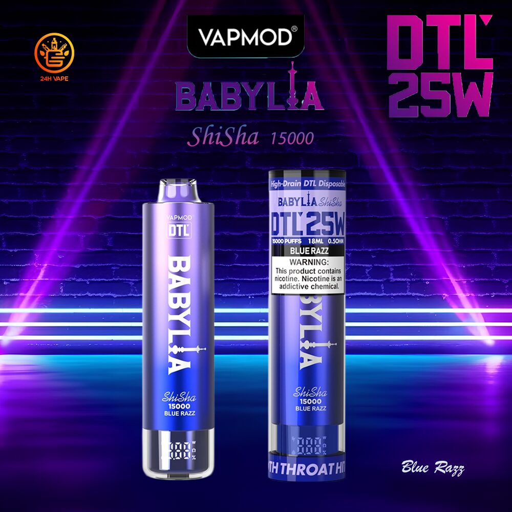 VAPMOD BABYLIA 15000 15K Puffs Edition DTL Disposable random flavor option image