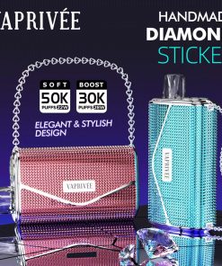 VAPRIVÉE 50000 50K Puffs Dual Power Mode & Dual Mesh Disposable Vape product image