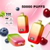 VHILL DAZZLE 50000 50K Puffs Airflow Ajustable Rechargeable LED Display Disposable Vape EU Warehouse product image