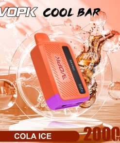VOPK Cool Bar 20000 20K Puffs Adjustable Airflow Rechargeable Disposable Vape in Cola Ice flavor