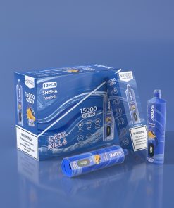 VOPK Shisha Hookah 15000 15K Puffs Edition DTL Disposable in 5. Lady Killa flavor
