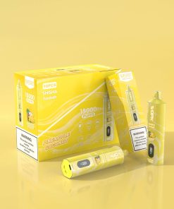 VOPK Shisha Hookah 15000 15K Puffs Edition DTL Disposable in 7. Pineapple Coconut flavor