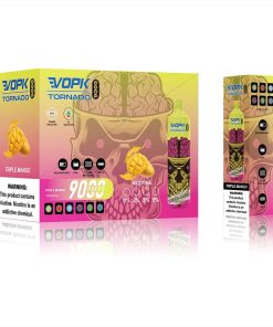 VOPK Tornado 9000 Puffs Disposable in vopk tornado 9000 triple mango flavor