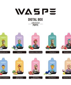 WASPE Digital Box 12000 Puffs Original Edition Disposable Vape in Waspe Digital Box 12000 flavor
