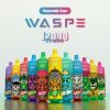 WASPE 12000パフ ニコチン 0.1mg/3mg/5mg オリジナルエディション 使い捨てベイプペン