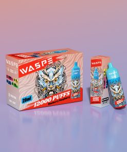 WASPE 12000 Puffs Nicotine 0% 2% 3% 5% Original Edition Disposable Vape Pen in Waspe 12000 flavor