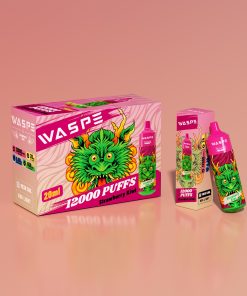 WASPE 12000 Puffs Nicotine 0% 2% 3% 5% Original Edition Disposable Vape Pen in Waspe 12000 flavor