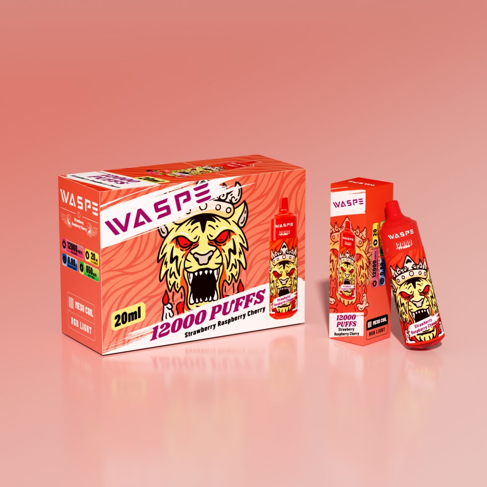 WASPE 12000 Puffs Nicotine 0% 2% 3% 5% Original Edition Disposable Vape Pen in Waspe 12000 flavor