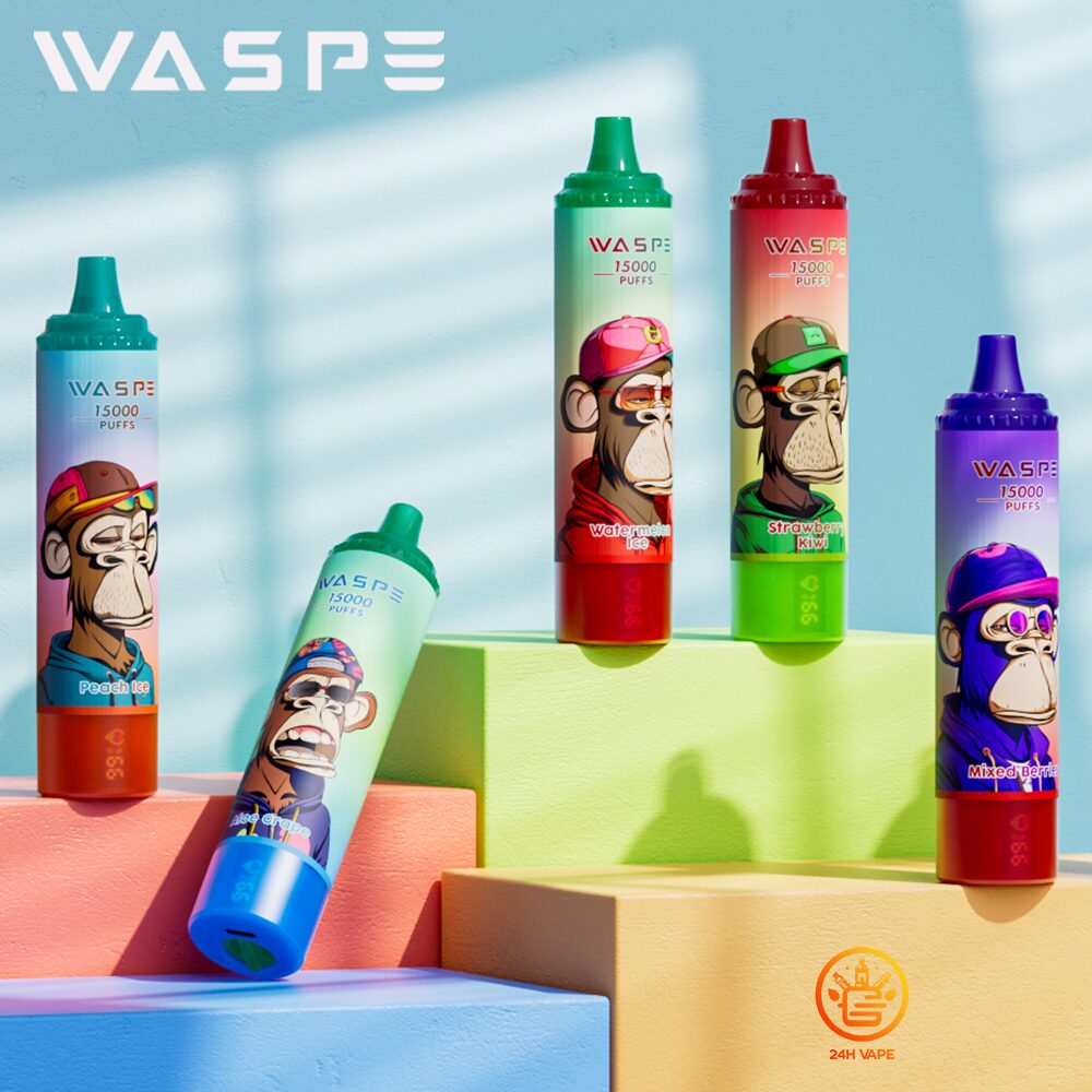 WASPE 15000 Puffs Original LED Display Edition Disposable Vape Pen
