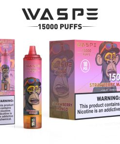 WASPE 15000 Puffs Original LED Display Edition Disposable Vape Pen in Waspe 15000 flavor