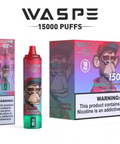 WASPE 15000 Puffs Original LED Display Edition Disposable Vape Pen in Waspe 15000 flavor