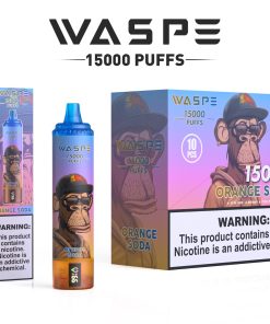 WASPE 15000 Puffs Original LED Display Edition Disposable Vape Pen in Waspe 15000 flavor