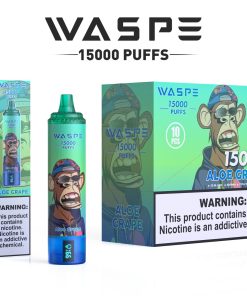 WASPE 15000 Puffs Original LED Display Edition Disposable Vape Pen in Waspe 15000 flavor