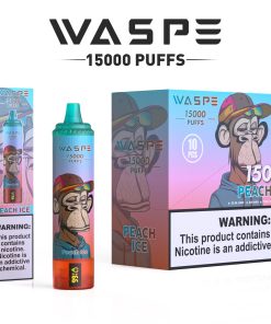 WASPE 15000 Puffs Original LED Display Edition Disposable Vape Pen in Waspe 15000 flavor