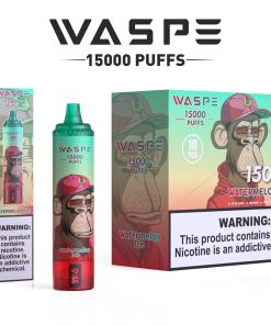 WASPE 15000 Puffs Original LED Display Edition Disposable Vape Pen in Waspe 15000 flavor