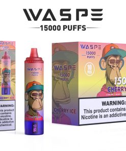 WASPE 15000 Puffs Original LED Display Edition Disposable Vape Pen in Waspe 15000 flavor