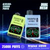 Image du produit : Vape jetable WASPE 25000 (édition 25 000 bouffées) avec écran LCD