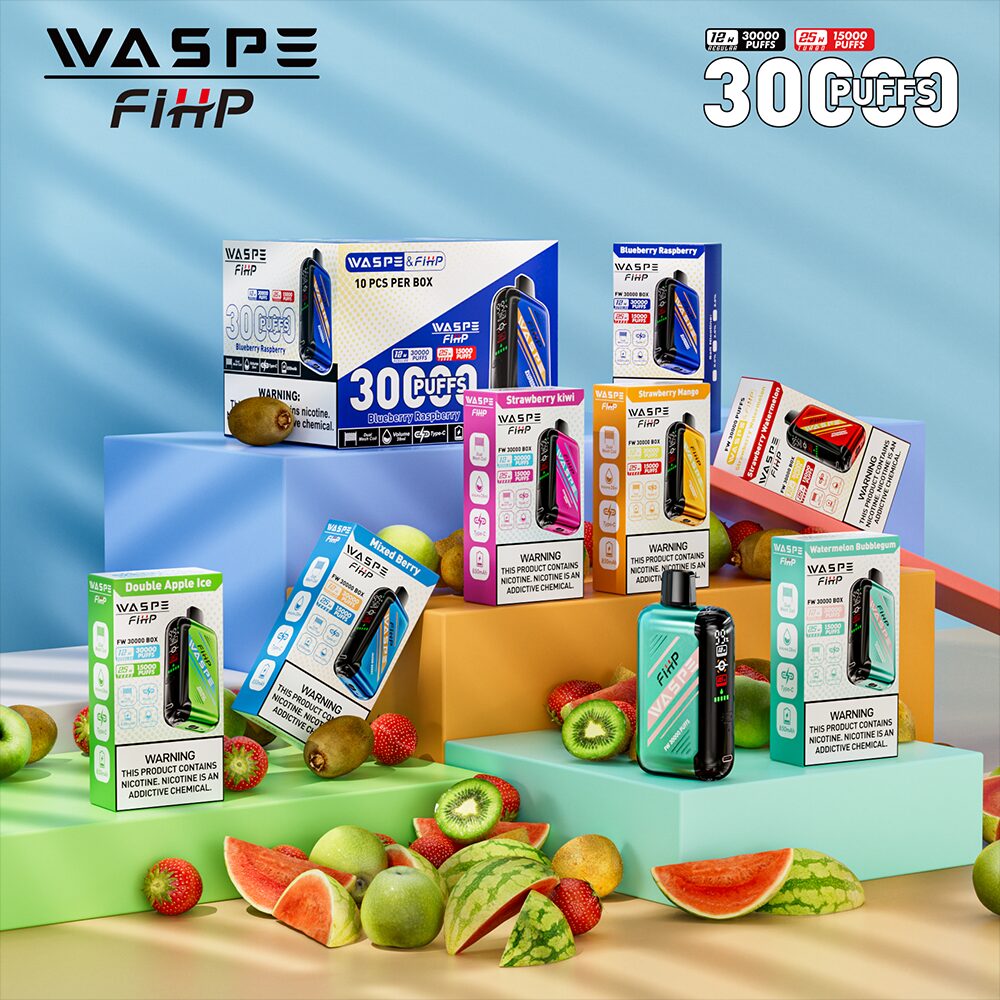 Waspe 30000 30K Puffs Edition Dual Mesh LCD Display Disposable Vape product image