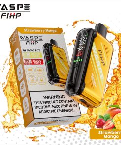 Waspe 30000 30K Puffs Edition Dual Mesh LCD Display Disposable Vape in Strawberry Mango flavor