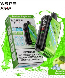 Waspe 30000 30K Puffs Edition Dual Mesh LCD Display Disposable Vape in waspe 30000 double apple ice flavor