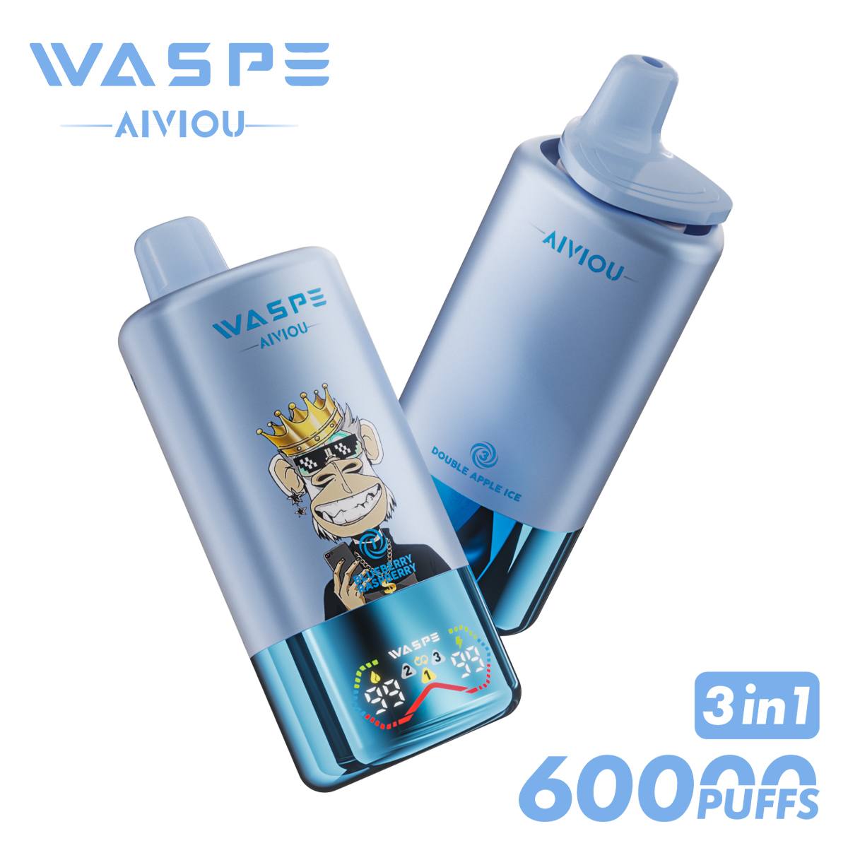 WASPE 60000 60k Puffs 3 random flavor option image