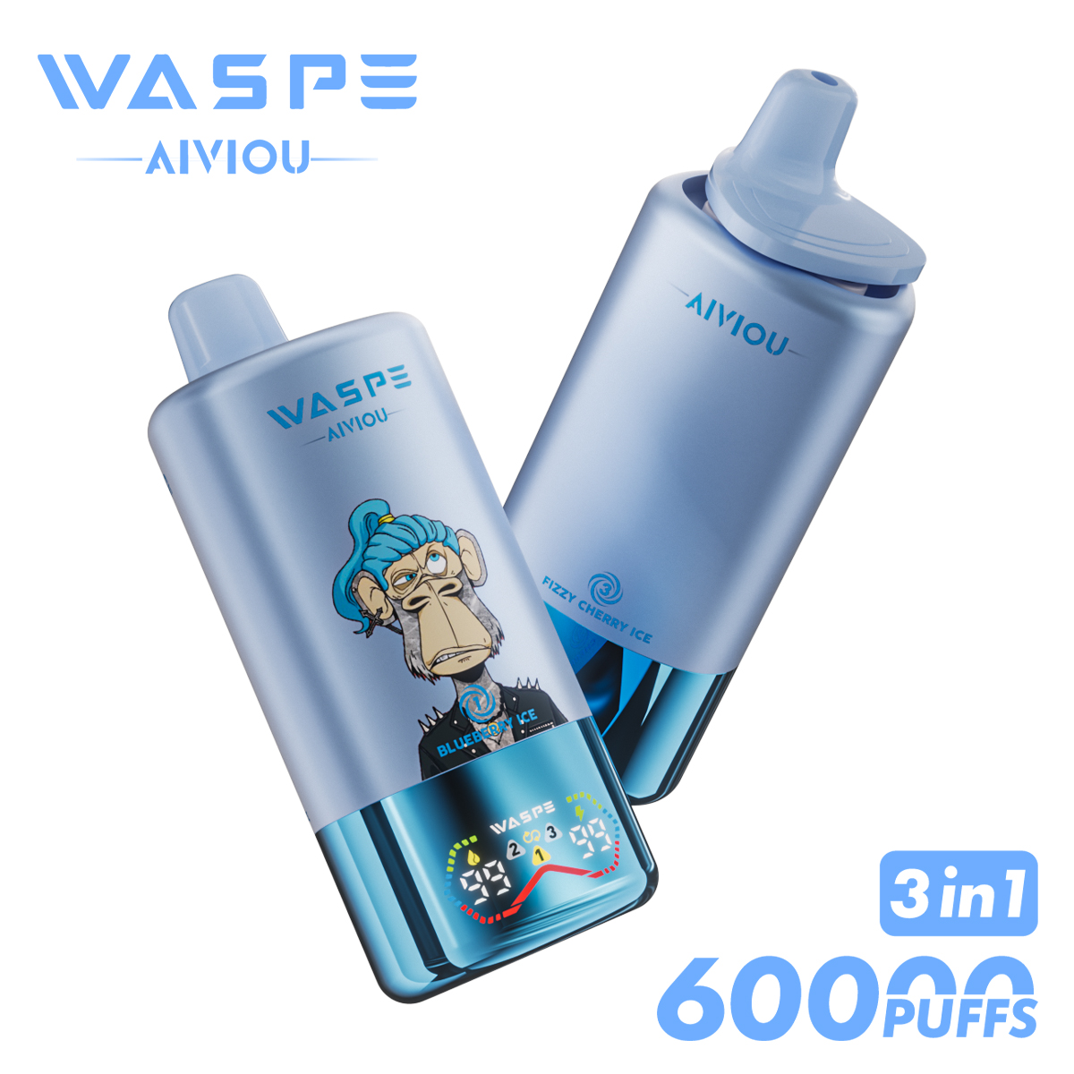 WASPE 60000 60k Puffs 3 random flavor option image