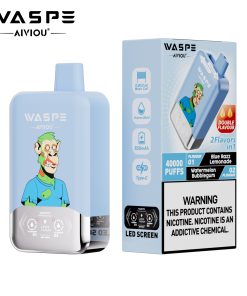 WASPE 40000 40K Puffs Double Taste LCD Display Disposable Vape random flavor option image