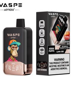 WASPE 40000 40K Puffs Double Taste LCD Display Disposable Vape random flavor option image