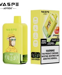 WASPE 40000 40K Puffs Double Taste LCD Display Disposable Vape random flavor option image