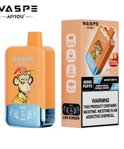 WASPE 40000 40K Puffs Double Taste LCD Display Disposable Vape random flavor option image