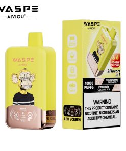 WASPE 40000 40K Puffs Double Taste LCD Display Disposable Vape random flavor option image