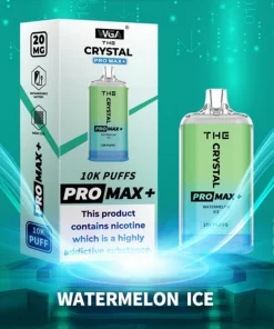 WGA Crystal Pro Max 10000 10k Puffs Sell Well Disposable Vape in wga crystal pro max 10000 watermelon ice flavor