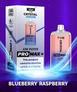 WGA Crystal Pro Max 10000 10k Puffs Sell Well Disposable Vape in wga crystal pro max 10000 wga crystal pro max plus 10000 kit blueberry ras flavor