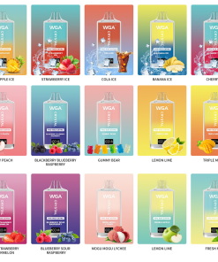 WGA Crystal Pro Max Extra 15000 15k Puffs Product LED Display Disposable Vape in wga 15000 gwa 15000 flavor