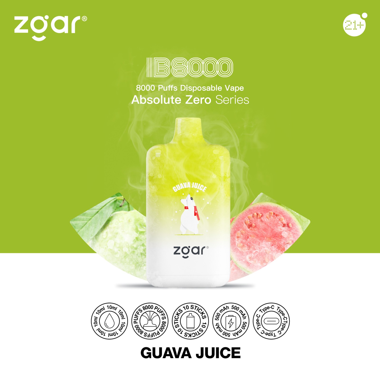 ZGAR ICE BOX 8000 Puffs Original Edition Disposable Vape in Vapeq10 Zgar Ice Box 8000 Puffs Edition Disposable Vape Zgar Ice Box 8000 flavor