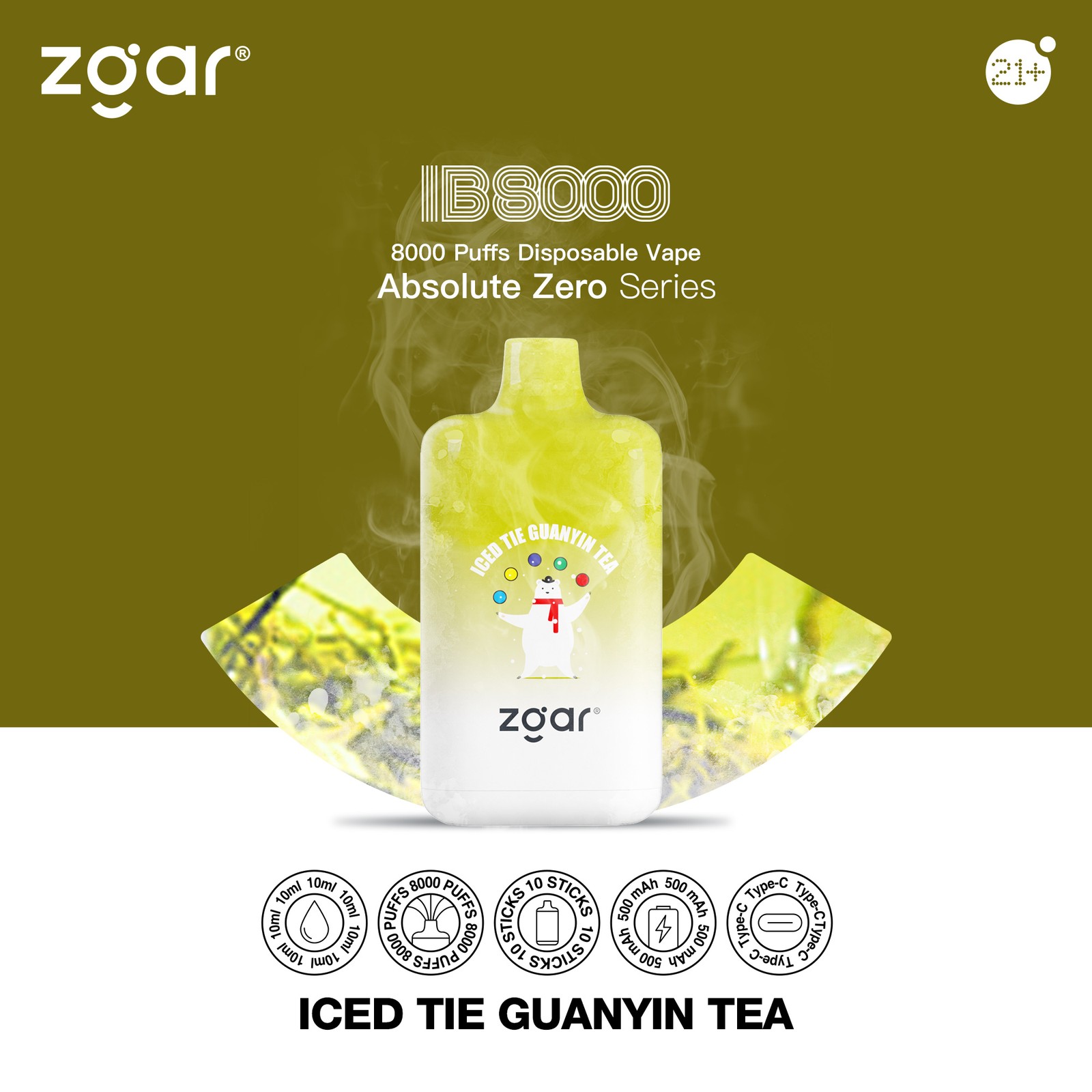 ZGAR ICE BOX 8000 Puffs Original Edition Disposable Vape in Vapeq10 Zgar Ice Box 8000 Puffs Edition Disposable Vape Zgar Ice Box 8000 flavor