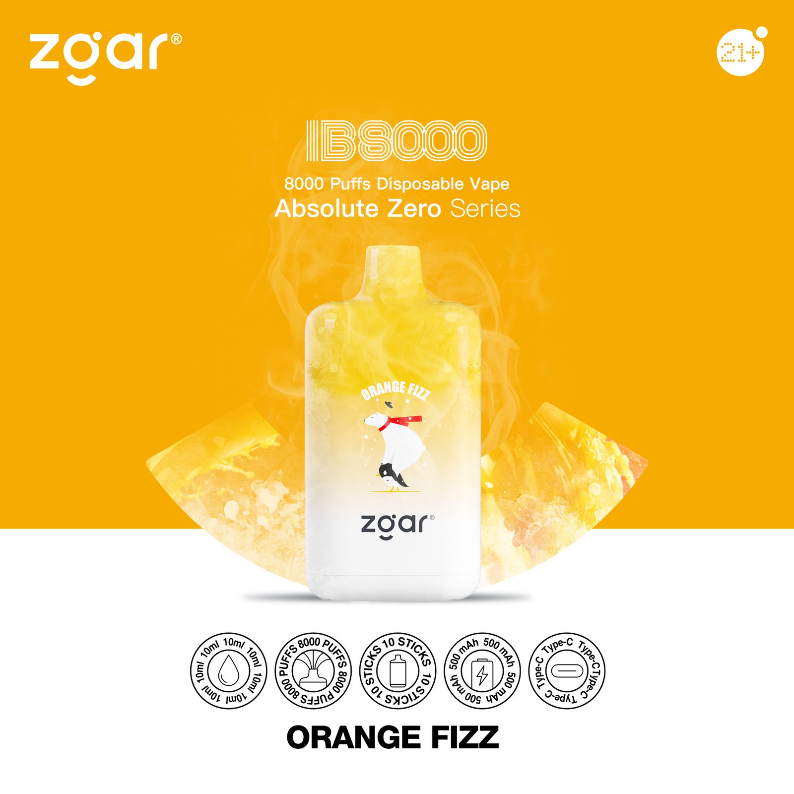 ZGAR ICE BOX 8000 Puffs Original Edition Disposable Vape in Vapeq10 Zgar Ice Box 8000 Puffs Edition Disposable Vape Zgar Ice Box 8000 flavor