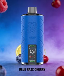 ZOOY Shisha 50000 50K Puffs LED Display& LGB Light Disposable DTL in Blue Razz Cherry flavor
